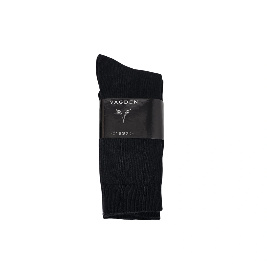 Vagden: Double the Black Cotton Comfort - Socks on Sale!